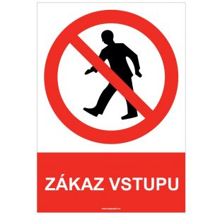 Tab.Zakaz vstupu