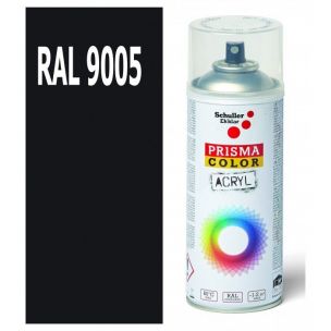 Sprej PRISMA COLOR RAL 9005M černá matná, 400 ml